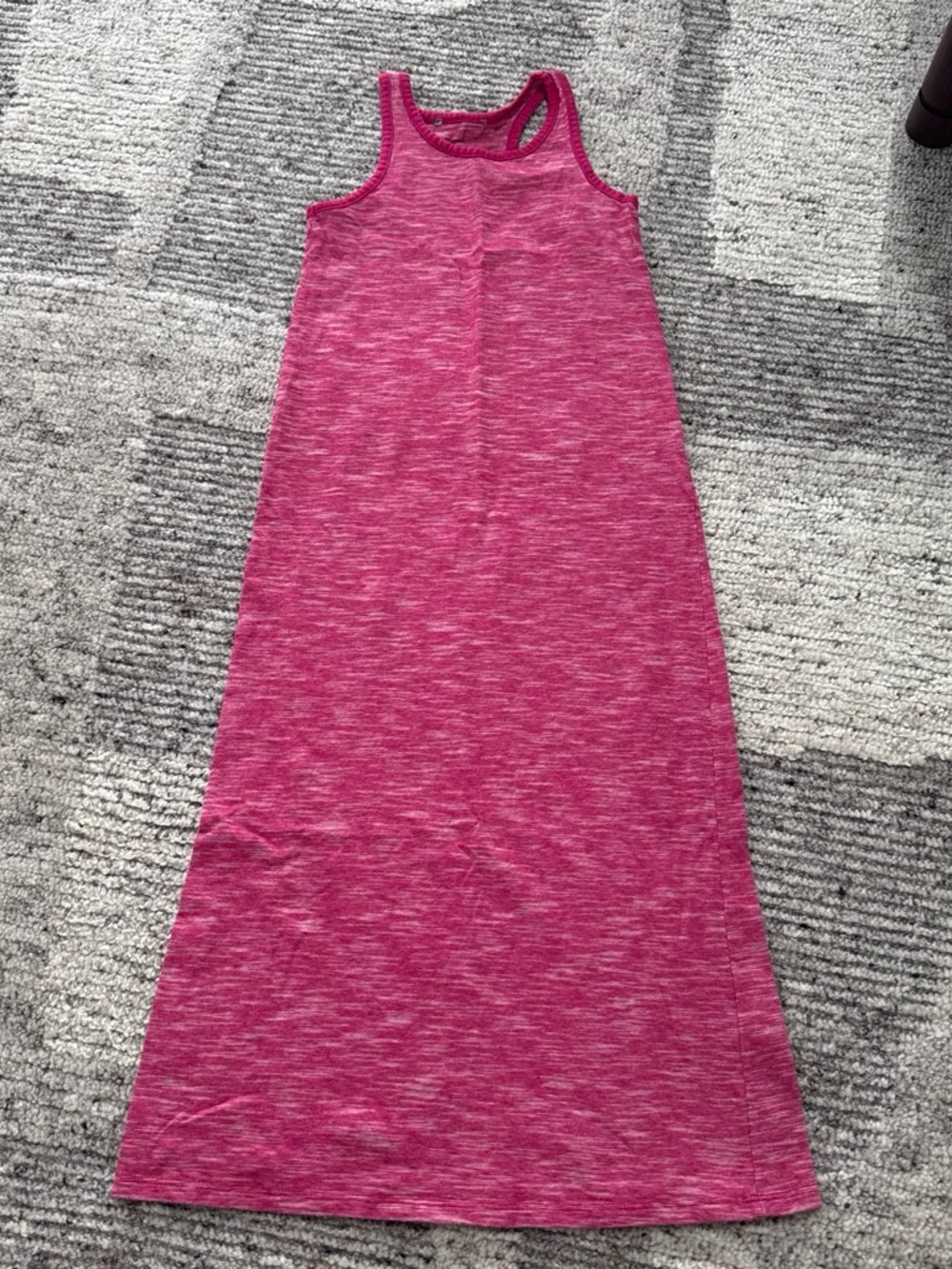 Vince Girls' Heather Fuchsia Racerback Dress